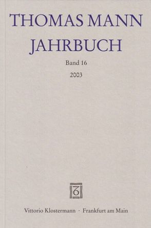 Thomas Mann Jahrbuch von Heftrich,  Eckhard, Sprecher,  Thomas, Wimmer,  Ruprecht, Wysling,  Hans