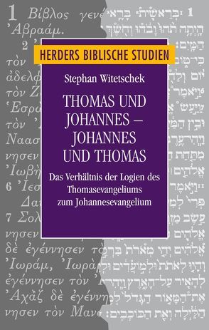 Thomas und Johannes – Johannes und Thomas von Witetschek,  Stephan