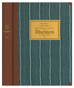 Thurnierbuch – 1532 von Rüxner,  Georg