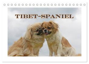 Tibet-Spaniel (Tischkalender 2024 DIN A5 quer), CALVENDO Monatskalender von Lindert-Rottke,  Antje