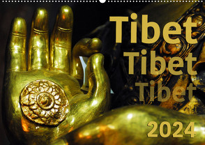 Tibet – Tibet – Tibet 2024 (Wandkalender 2024 DIN A2 quer) von Bergermann,  Manfred