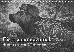 Tiere anno dazumal (Tischkalender 2021 DIN A5 quer) von Berg,  Martina