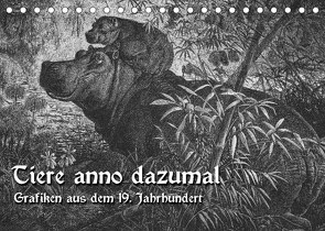 Tiere anno dazumal (Tischkalender 2022 DIN A5 quer) von Berg,  Martina