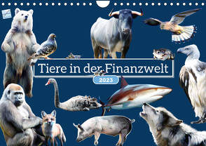 Tiere in der Finanzwelt 2023 (Wandkalender 2023 DIN A4 quer) von Kinderaktionär