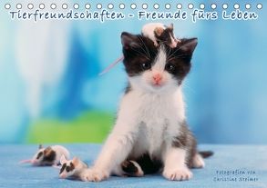 Tierfreundschaften – Freunde fürs Leben (Tischkalender 2018 DIN A5 quer) von Steimer,  Christine