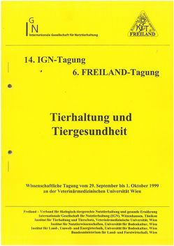 Tierhaltung und Tiergesundheit von Gessl,  Reinhard