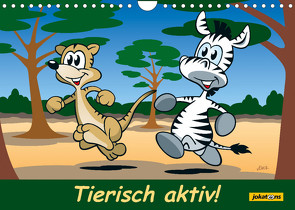 Tierisch aktiv! (Wandkalender 2023 DIN A4 quer) von jokatoons