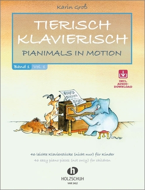 Tierisch klavierisch 1 von Groß,  Karin