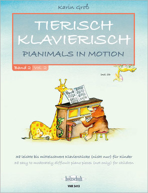 Tierisch klavierisch 2 von Groß,  Karin