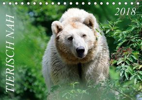 Tierisch nah / Geburtstagskalender (Tischkalender 2018 DIN A5 quer) von Nonstopfoto