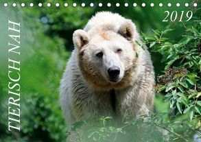 Tierisch nah / Geburtstagskalender (Tischkalender 2019 DIN A5 quer) von Nonstopfoto