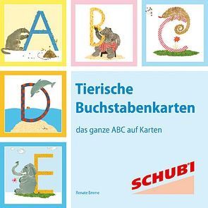 Tierische Buchstaben / Tierische Buchstabenkarten von Emme,  Renate