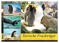 Tierische Frackträger (Wandkalender 2024 DIN A4 quer), CALVENDO Monatskalender von Kleemann,  Claudia