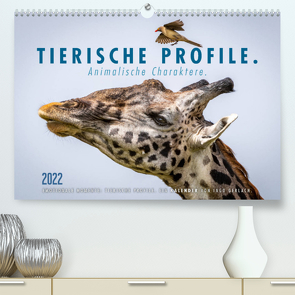 Tierische Profile (Premium, hochwertiger DIN A2 Wandkalender 2022, Kunstdruck in Hochglanz) von Gerlach,  Ingo