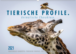 Tierische Profile (Wandkalender 2021 DIN A2 quer) von Gerlach,  Ingo