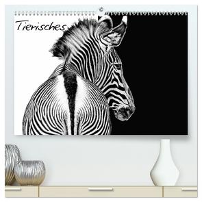 Tierisches (hochwertiger Premium Wandkalender 2024 DIN A2 quer), Kunstdruck in Hochglanz von Jo.PinX,  Jo.PinX