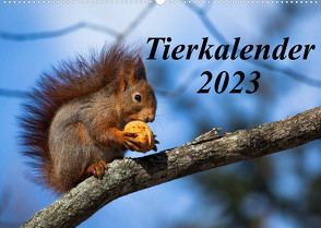 Tierkalender 2023 (Wandkalender 2023 DIN A2 quer) von Tschöpe,  Frank