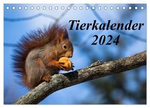 Tierkalender 2024 (Tischkalender 2024 DIN A5 quer), CALVENDO Monatskalender von Tschöpe,  Frank