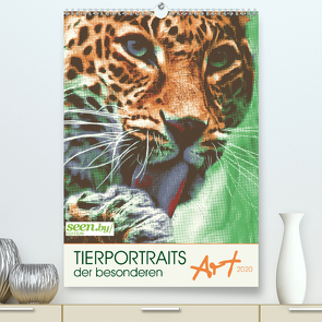 Tierportraits der besonderen Art / seen.by EDITION (Premium, hochwertiger DIN A2 Wandkalender 2020, Kunstdruck in Hochglanz) von DESIGN Photo + PhotoArt,  AD, Dölling,  Angela