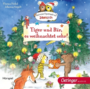 Nach einer Figurenwelt von Janosch. Tiger und Bär, es weihnachtet sehr! von Büschken,  Uwe, Fickel,  Florian, Gawlich,  Cathlen, Gnann,  Bernd, Kaminski,  Stefan, Kluckert,  Jürgen, Pan,  Michael, Ziesmer,  Santiago