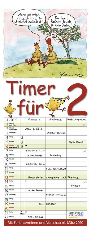 Timer für 2 239219 2019 von Mayr,  Johann