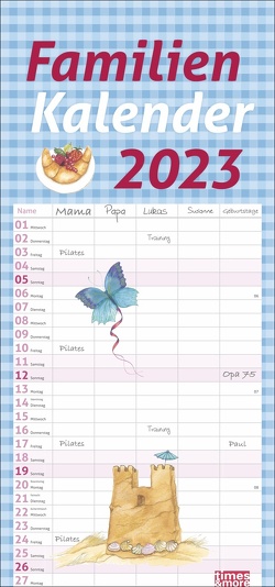 Maren Schaffner Familienplaner 2023. Schöner großer Familien-Kalender, gestaltet von der bekannten Grafikerin und Autorin. Wandkalender für Familien, dekorativ und praktisch! von Heye, Schaffner,  Maren