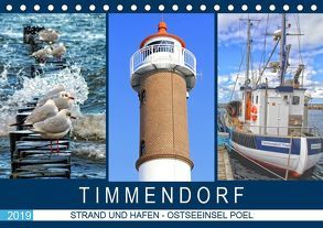 Timmendorf Strand und Hafen – Ostseeinsel Poel (Tischkalender 2019 DIN A5 quer) von Felix,  Holger