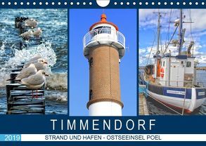 Timmendorf Strand und Hafen – Ostseeinsel Poel (Wandkalender 2019 DIN A4 quer) von Felix,  Holger