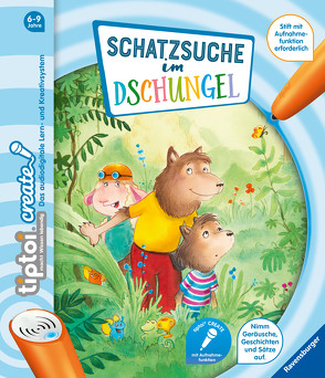 tiptoi® CREATE Schatzsuche im Dschungel von Hagemann,  Antje, Recke,  Karla