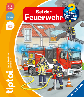 tiptoi® Wieso? Weshalb? Warum? Bei der Feuerwehr von Böwer,  Niklas, Flucht,  Daniela