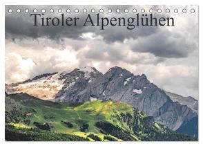 Tiroler Alpenglühen (Tischkalender 2024 DIN A5 quer), CALVENDO Monatskalender von Reiss,  Björn