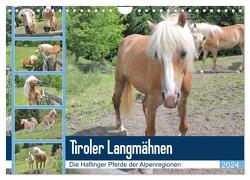 Tiroler Langmähnen (Wandkalender 2024 DIN A4 quer), CALVENDO Monatskalender von Lantzsch,  Katrin