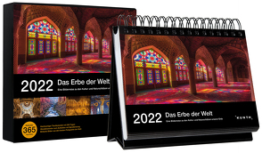 Tischkalender Das Erbe der Welt 2022 von KUNTH Verlag