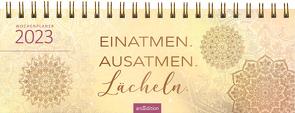 Tischkalender Einatmen. Ausatmen. Lächeln. 2023