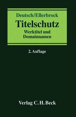 Titelschutz von Deutsch,  Volker, Ellerbrock,  Tatjana