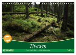 Tiveden, der NatURWALD in Schweden (Wandkalender 2024 DIN A4 quer), CALVENDO Monatskalender von Loewa,  Bernhard
