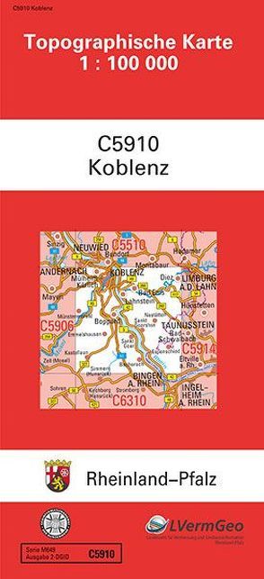 TK100 C5910 Koblenz von Landesamt für Vermessung und Geobasisinformation Rheinland-Pfalz