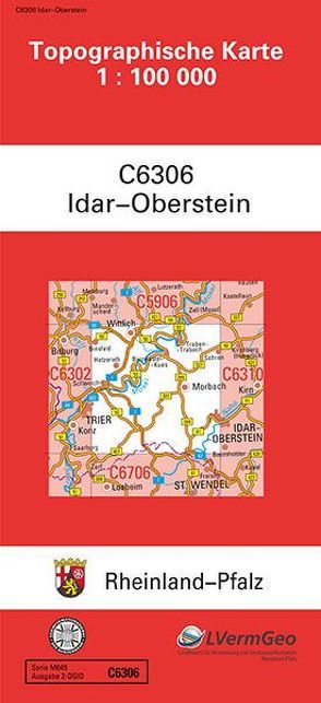 TK100 C6306 Idar-Oberstein von Landesamt für Vermessung und Geobasisinformation Rheinland-Pfalz