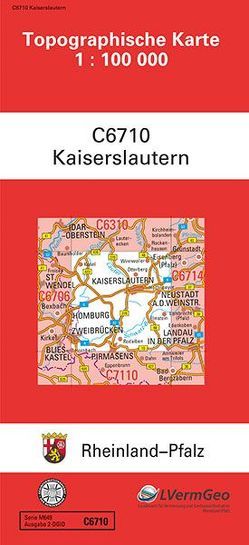 TK100 C6710 Kaiserslautern von Landesamt für Vermessung und Geobasisinformation Rheinland-Pfalz