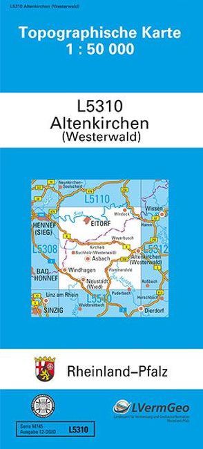 TK50 L5310 Altenkirchen (Ww.) von Landesamt für Vermessung und Geobasisinformation Rheinland-Pfalz