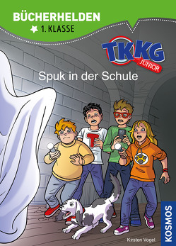 TKKG Junior, Bücherhelden 1. Klasse, Spuk in der Schule von Julian,  COMICON S.L./ Beroy + San, Vogel,  Kirsten