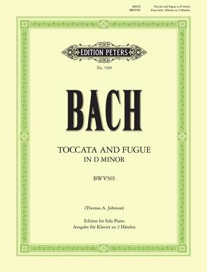 Toccata und Fuge d-Moll BWV 565 von Bach,  Johann Sebastian, Johnson,  Thomas A.