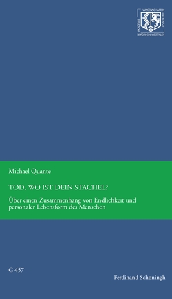 Tod, wo ist Dein Stachel? von Quante,  Michael