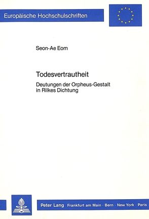 Todesvertrautheit von Eom,  Seon-Ae