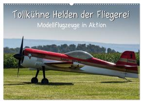 Tollkühne Helden der Fliegerei – Modellflugzeuge in Aktion (Wandkalender 2024 DIN A2 quer), CALVENDO Monatskalender von Teßen,  Sonja