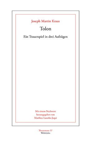 Tolon von Kraus,  Joseph Martin, Luserke-Jaqui,  Matthias