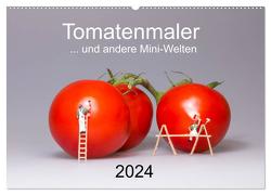 Tomatenmaler … und andere Mini-Welten (Wandkalender 2024 DIN A2 quer), CALVENDO Monatskalender von Bogumil,  Michael