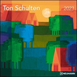 Ton Schulten 2023 – Wand-Kalender – Broschüren-Kalender – 30×30 – 30×60 geöffnet – Kunst-Kalender von Schulten,  Ton