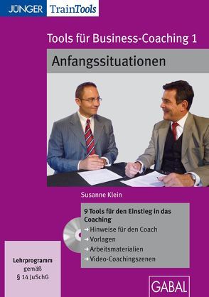 Tools für Business-Coaching 1 von Klein,  Susanne