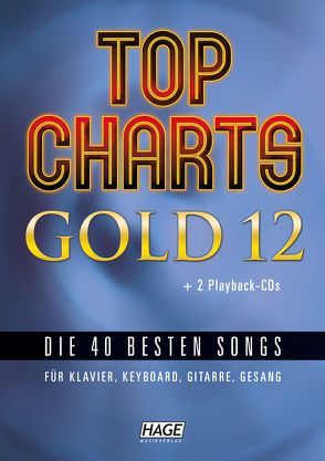 Top Charts Gold 12 (mit 2 CDs + Midifiles, USB-Stick)